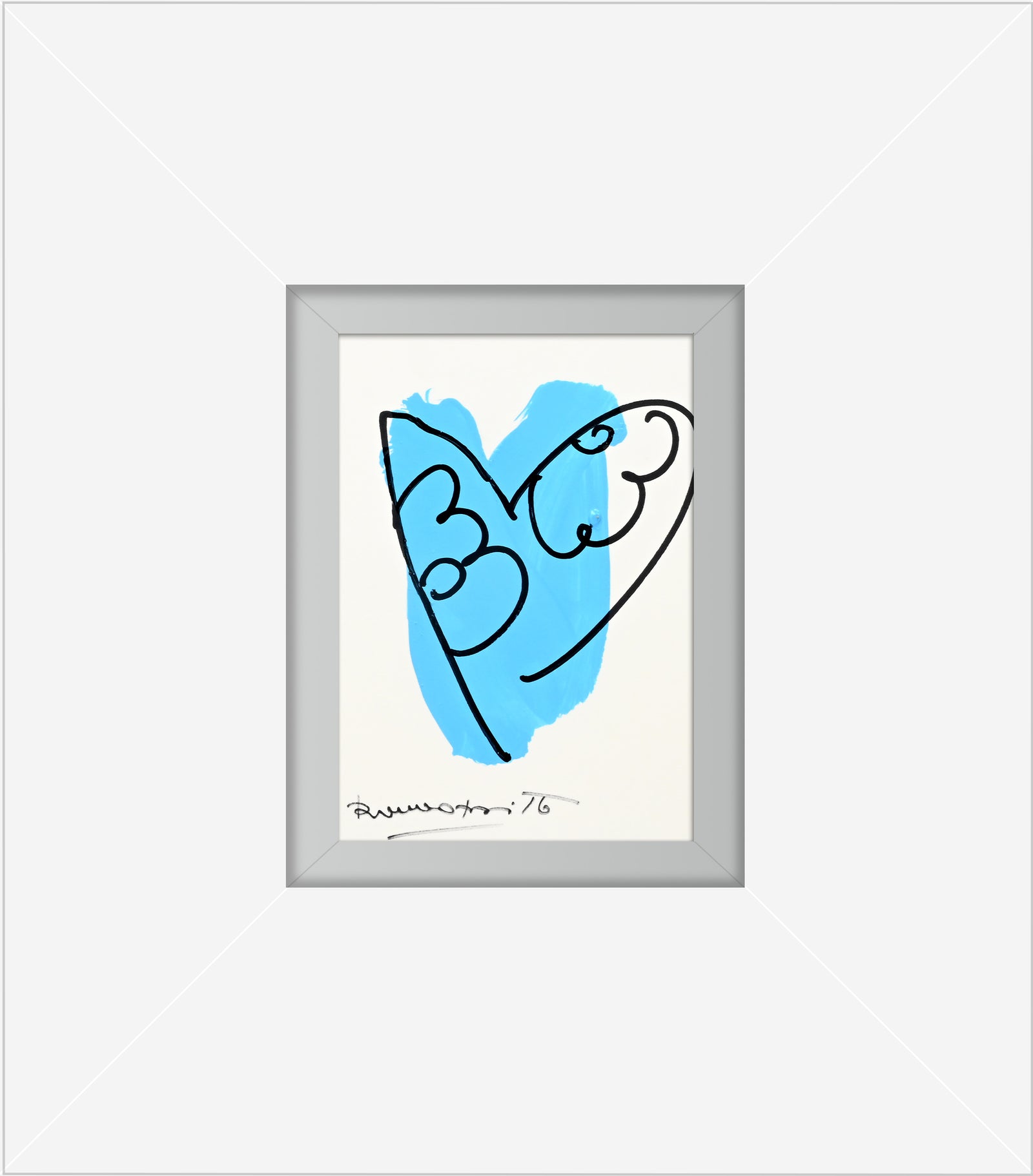 thomas heartbeat collection original drawing  artistic colorful design collectible