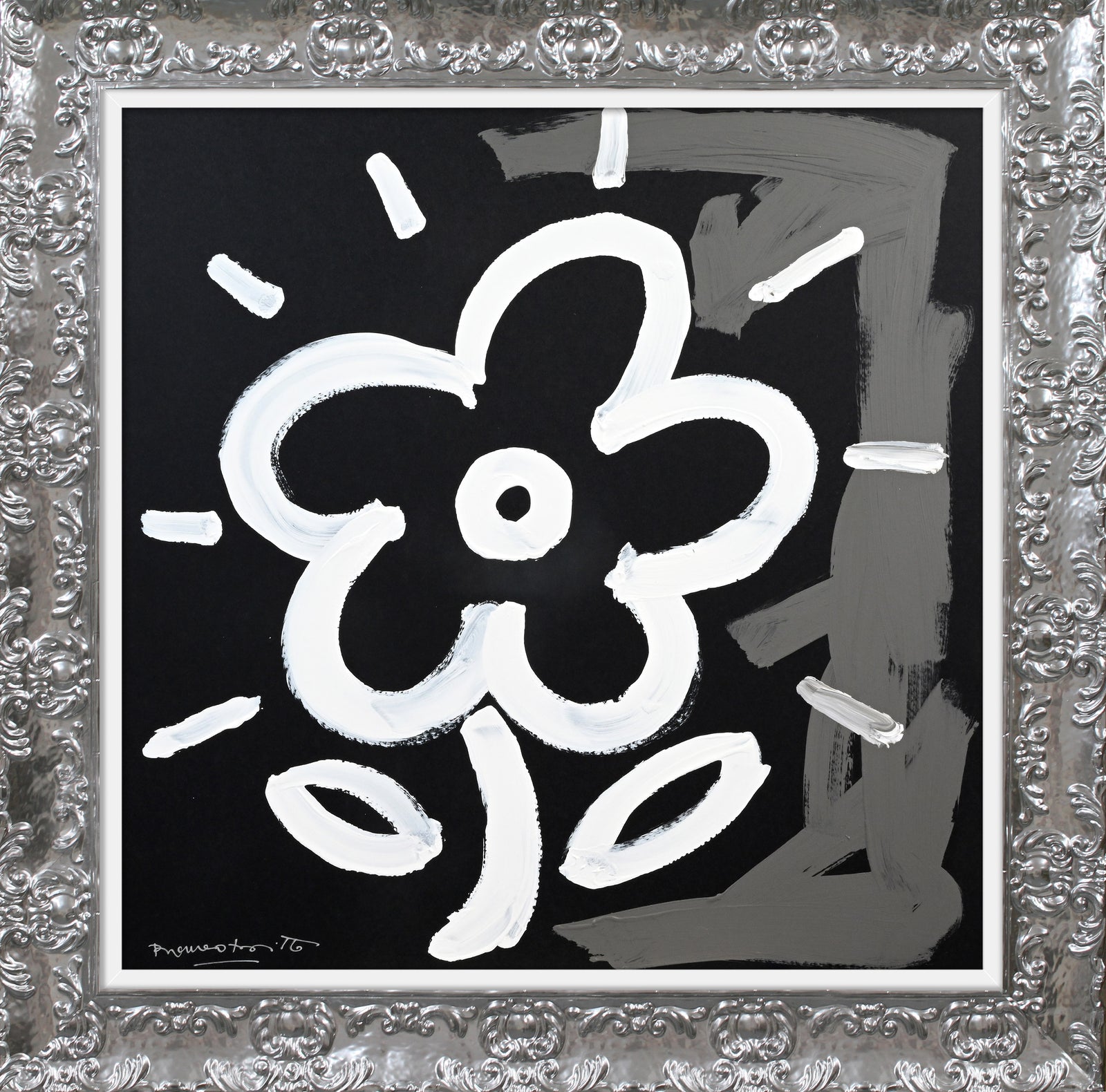 Romero Britto weekend collection original drawing  colorful pop art design