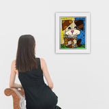 BROWN DOG - Original Painting *SOLD*