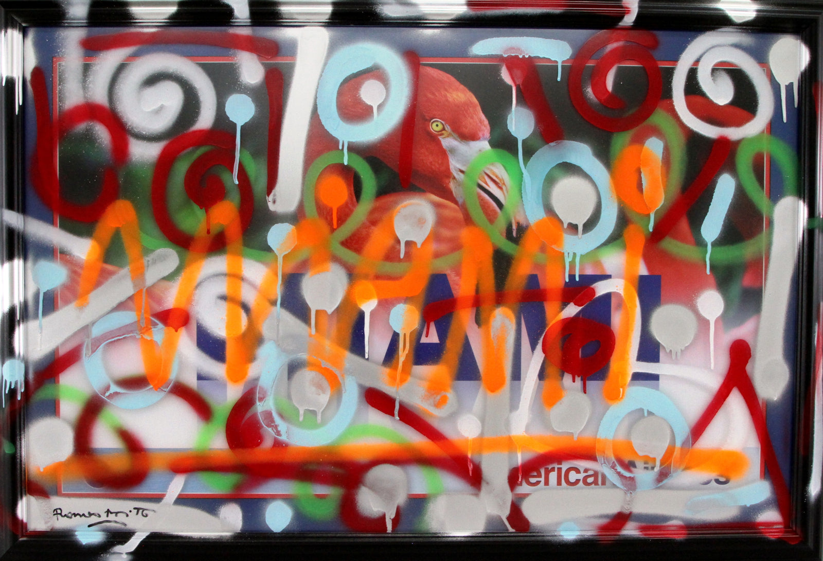 Miami - Mixed Media Original