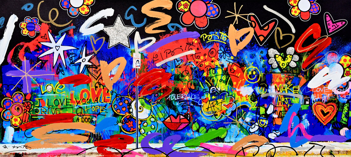 WYNWOOD MAGIC  -  Mixed Media Original