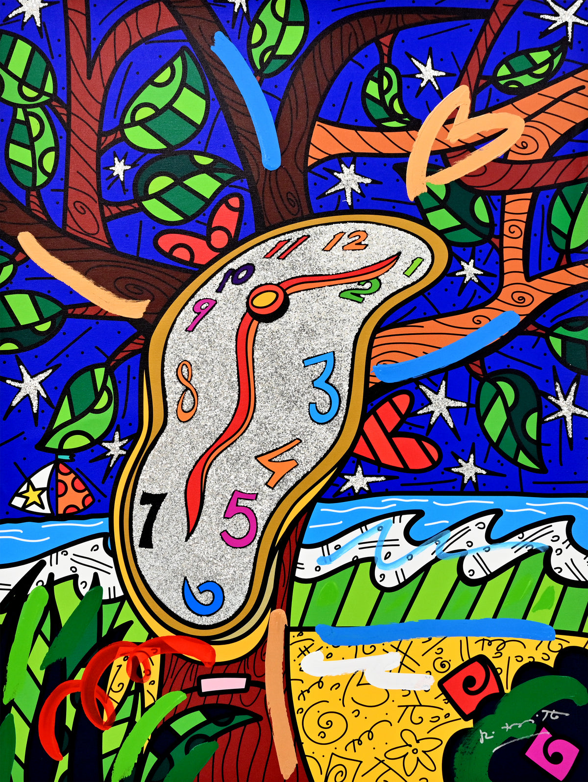 TIME TO LOVE -  Mixed Media Original