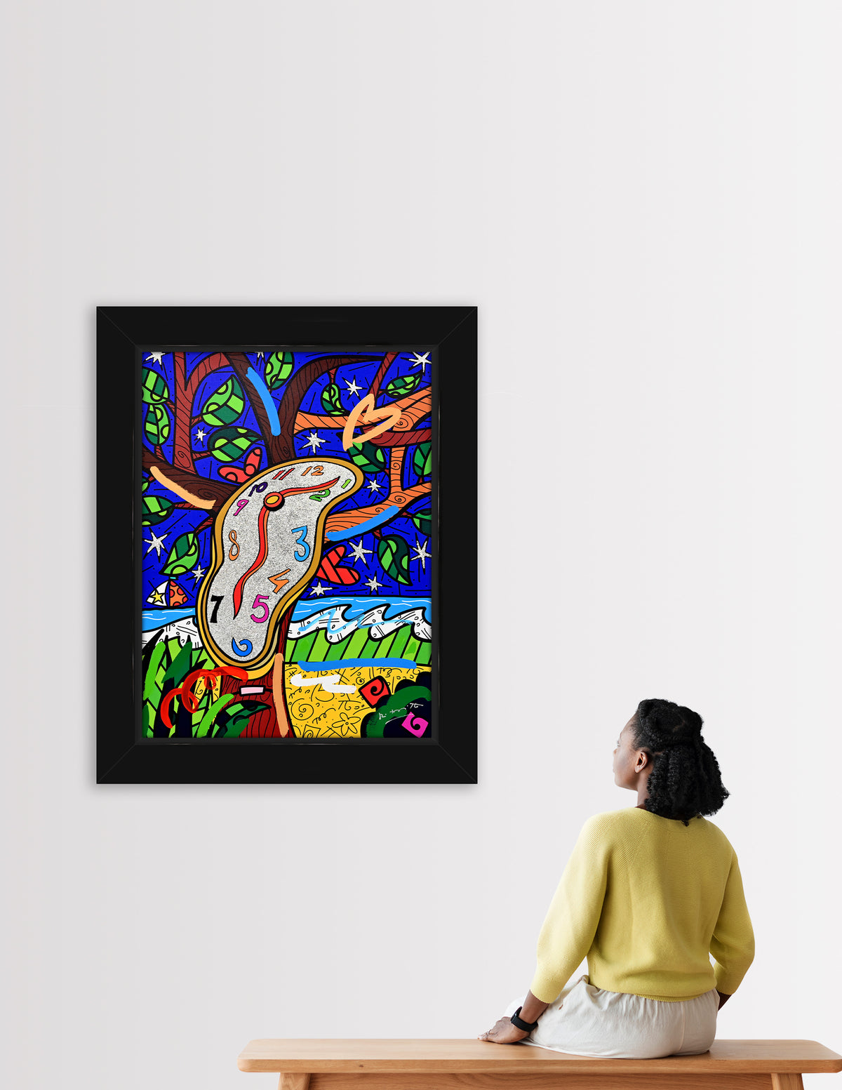 TIME TO LOVE -  Mixed Media Original