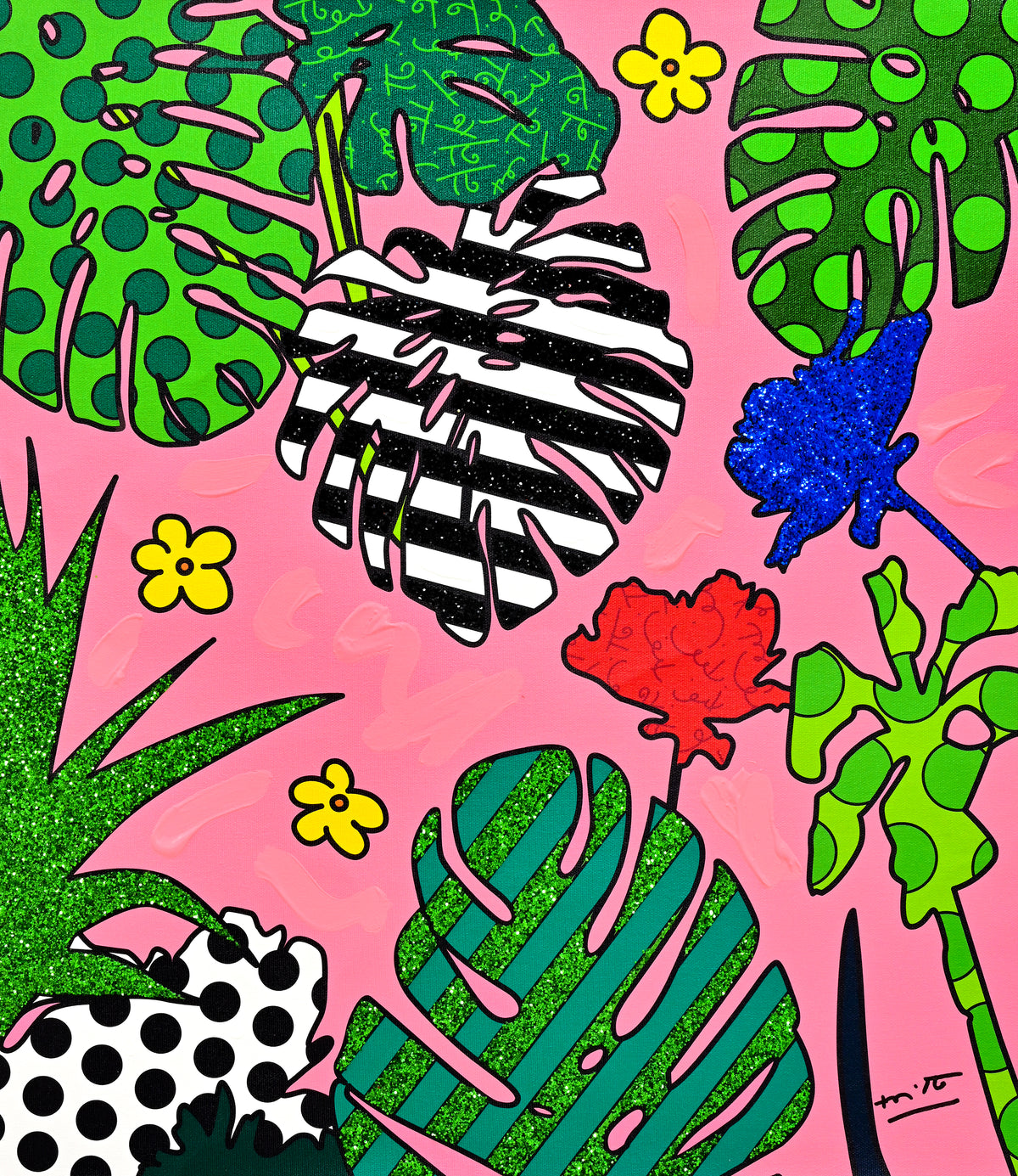 Tropicalia -  Mixed Media Original