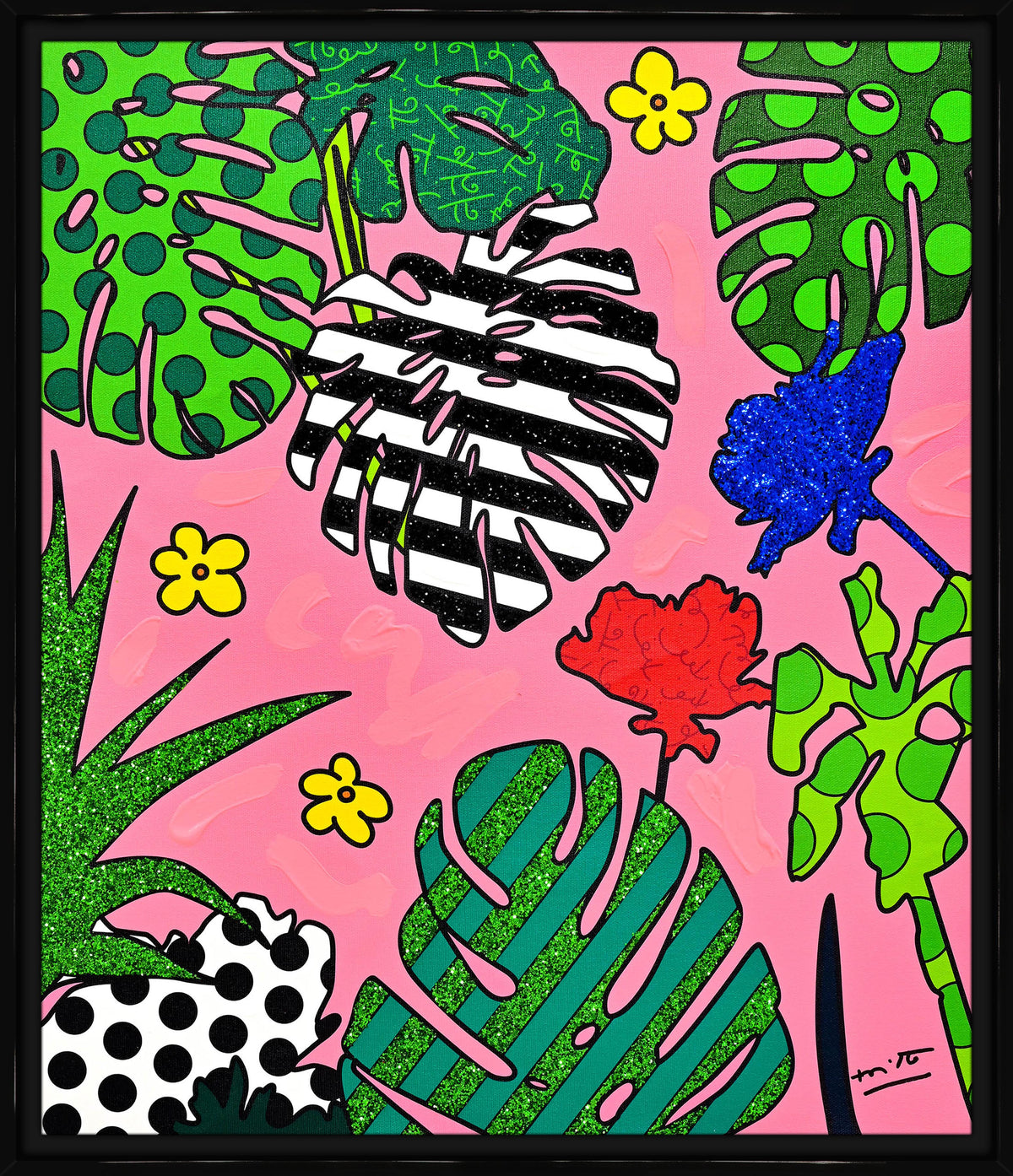 Tropicalia -  Mixed Media Original