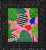 TROPICALIA -  Mixed Media Original