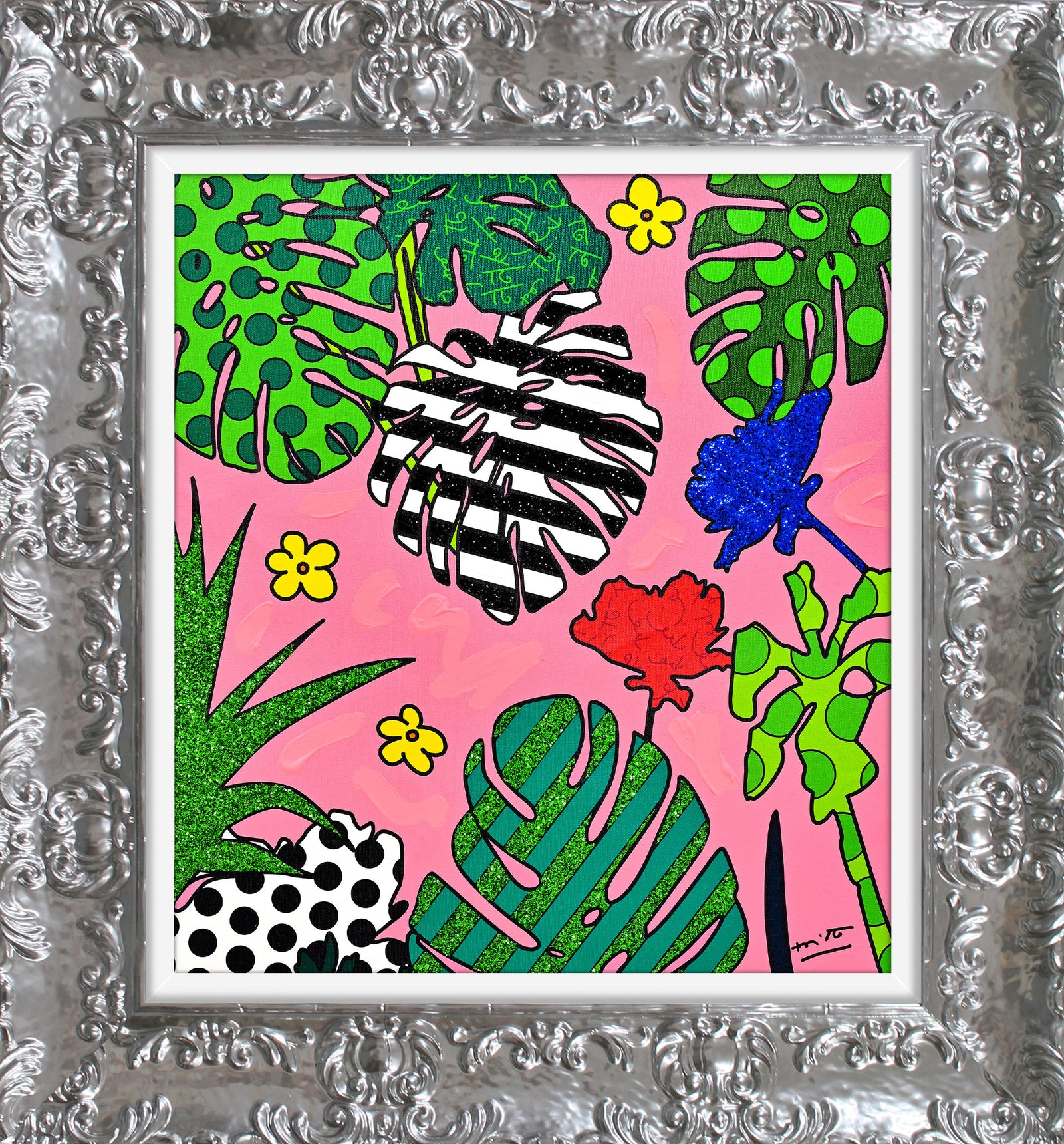 Tropicalia -  Mixed Media Original