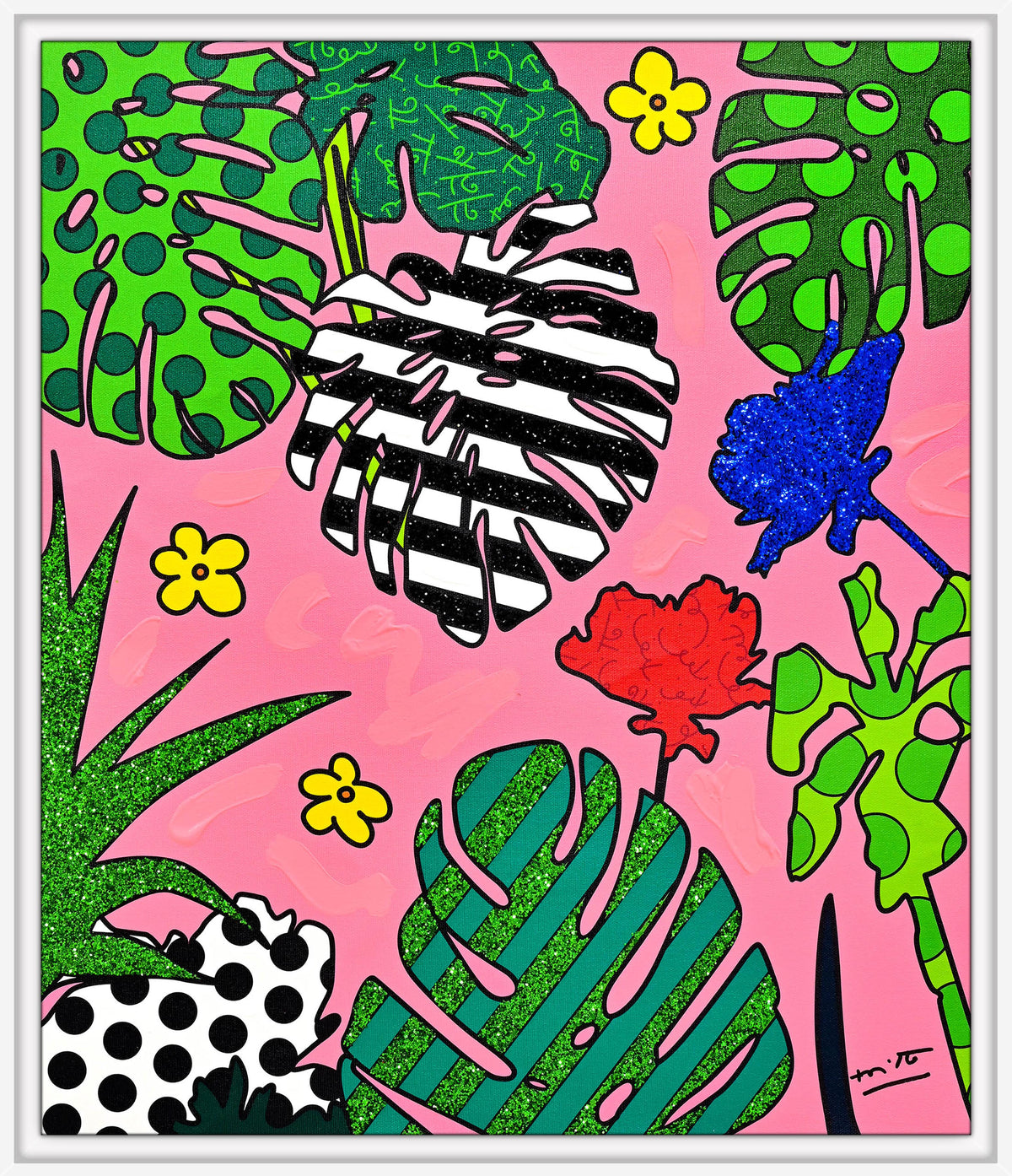 Tropicalia -  Mixed Media Original