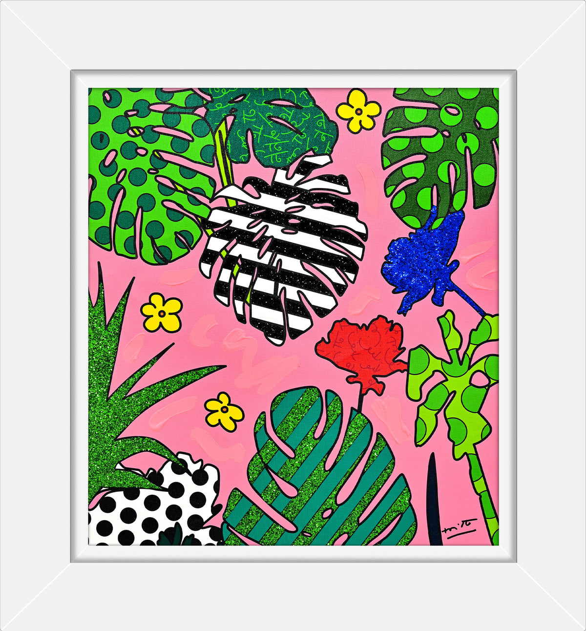 Tropicalia -  Mixed Media Original