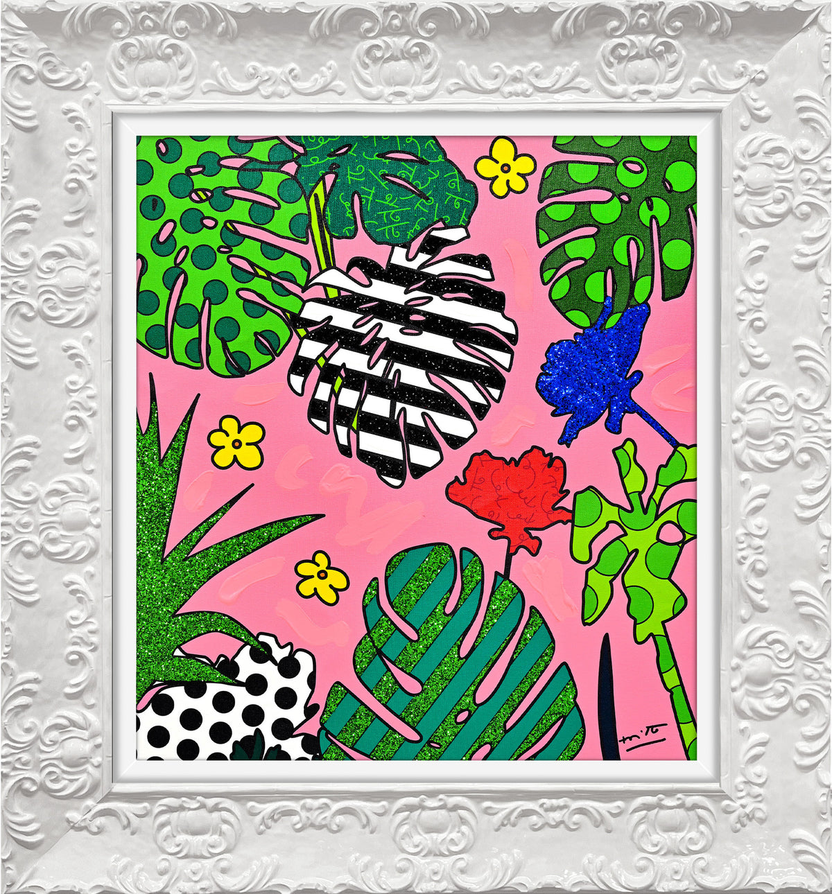 Tropicalia -  Mixed Media Original