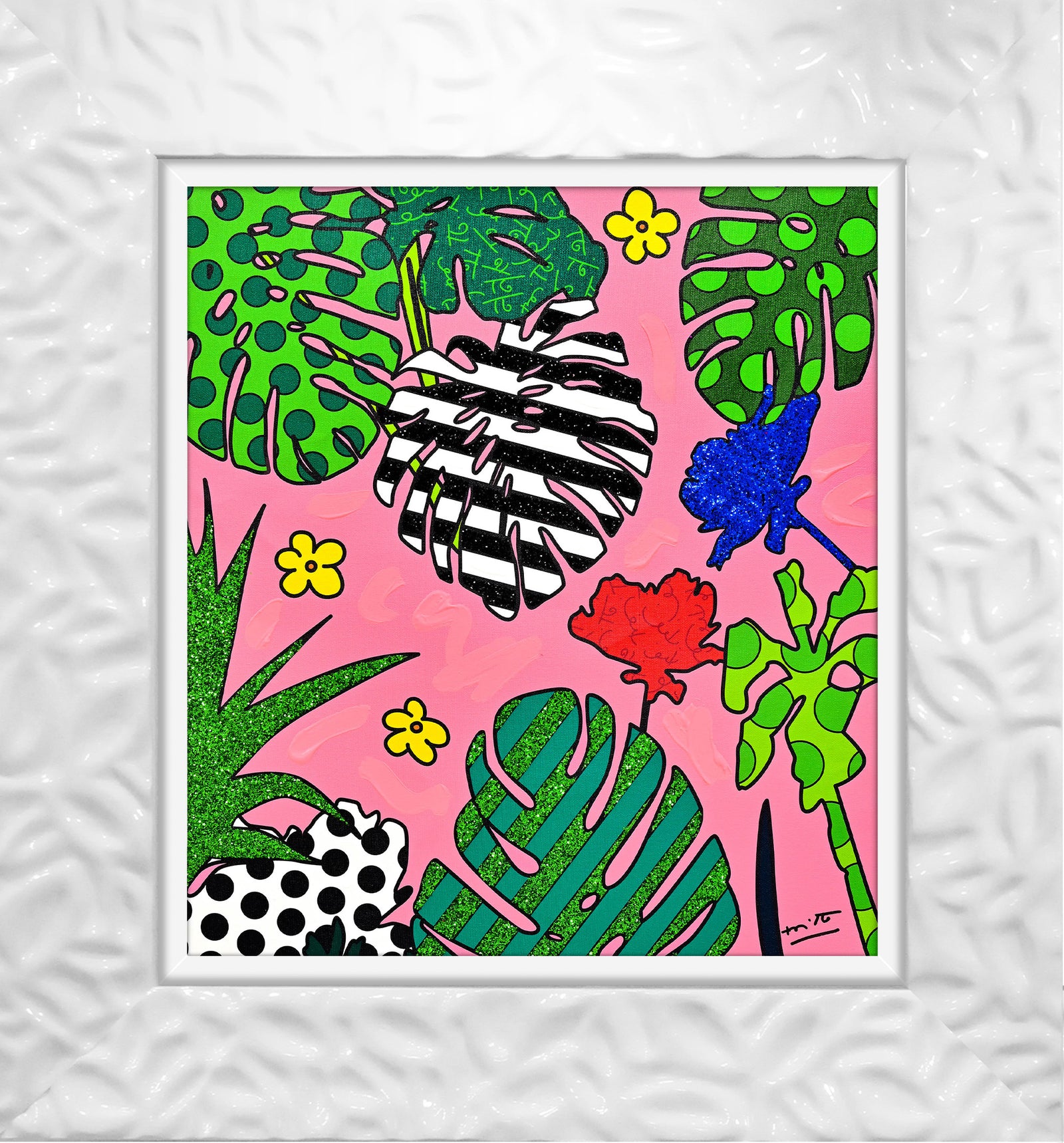 Tropicalia -  Mixed Media Original