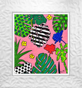 TROPICALIA -  Mixed Media Original