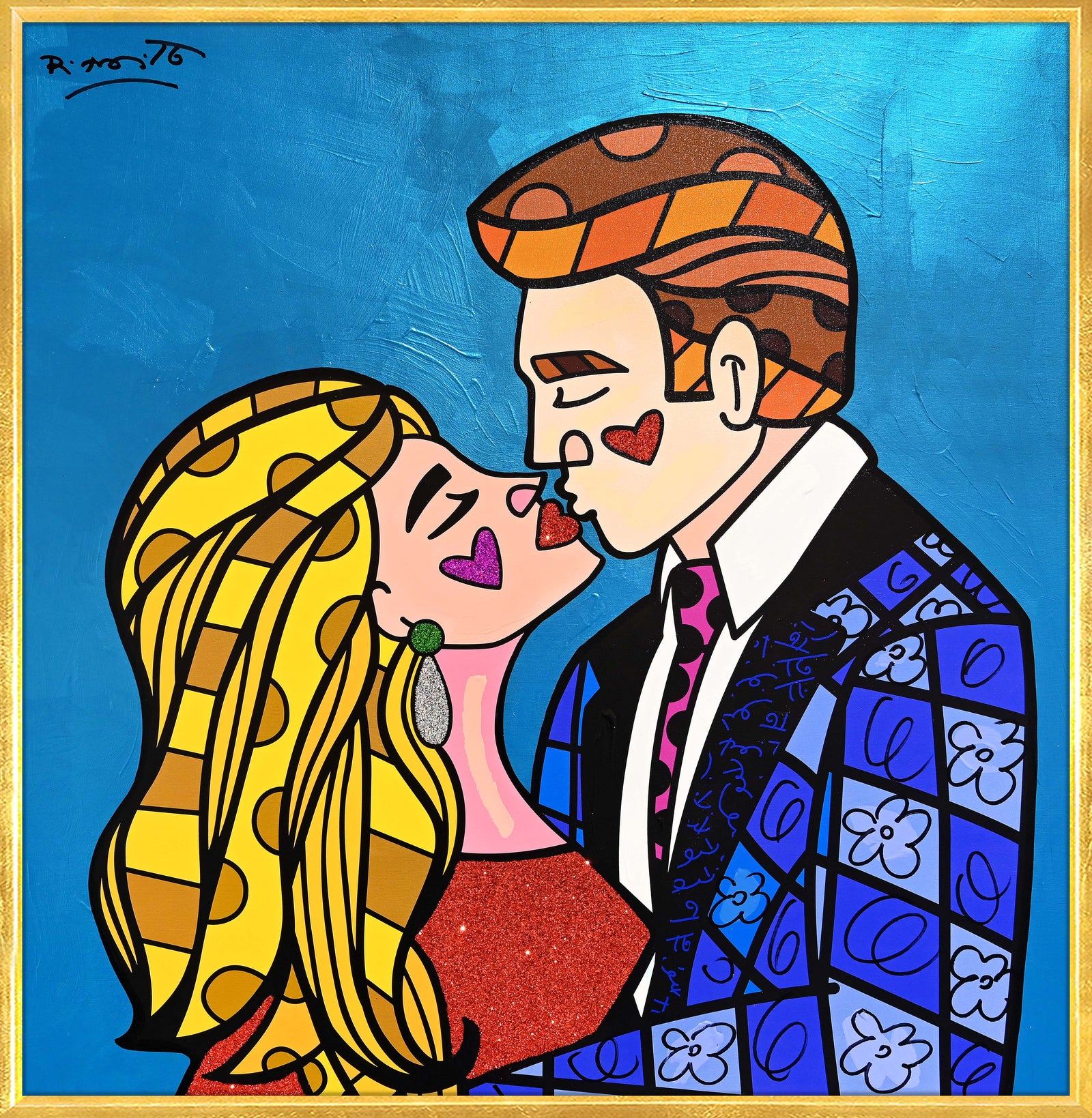 MOONSTRUCK -  Mixed Media Original