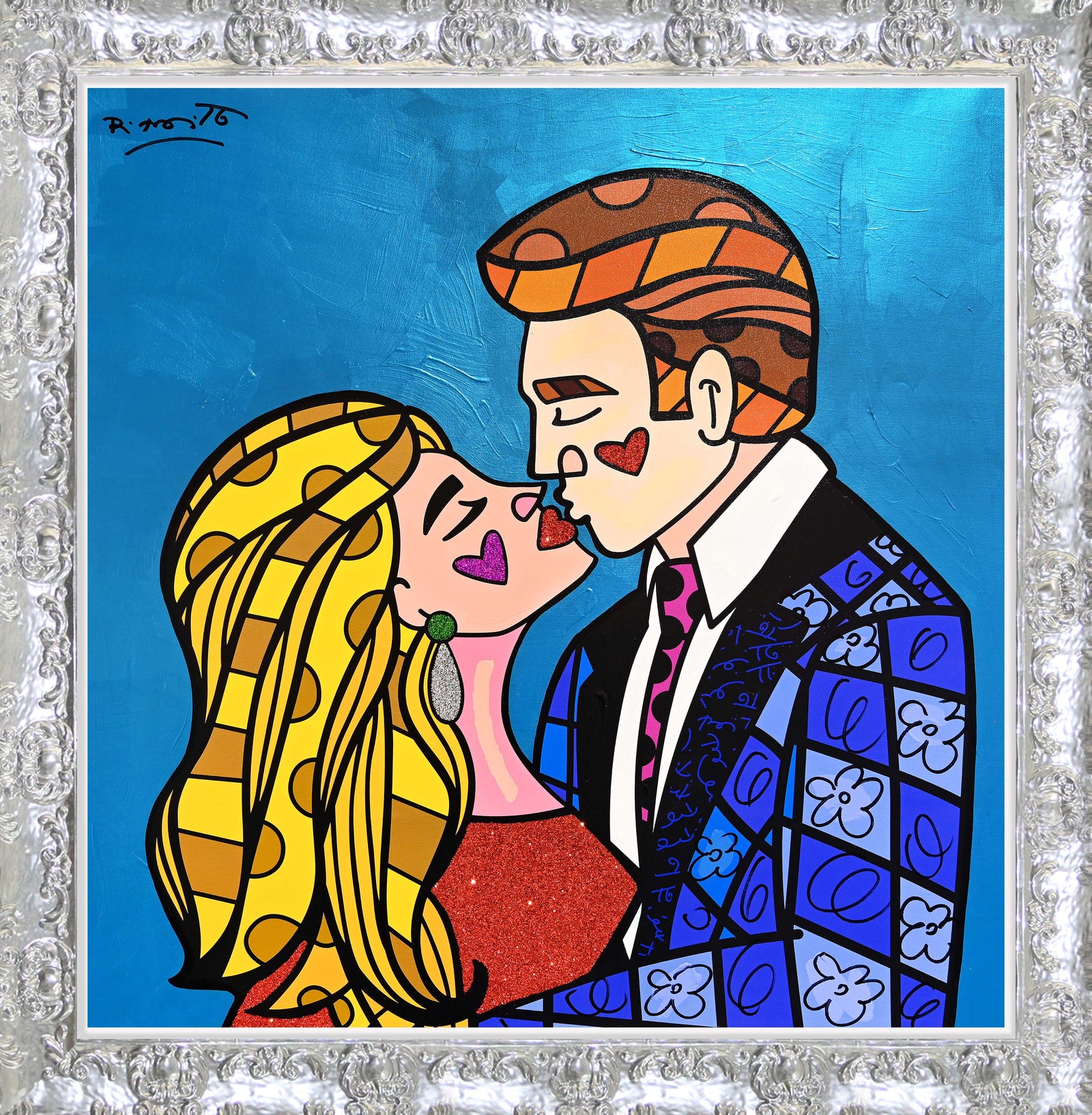 MOONSTRUCK -  Mixed Media Original