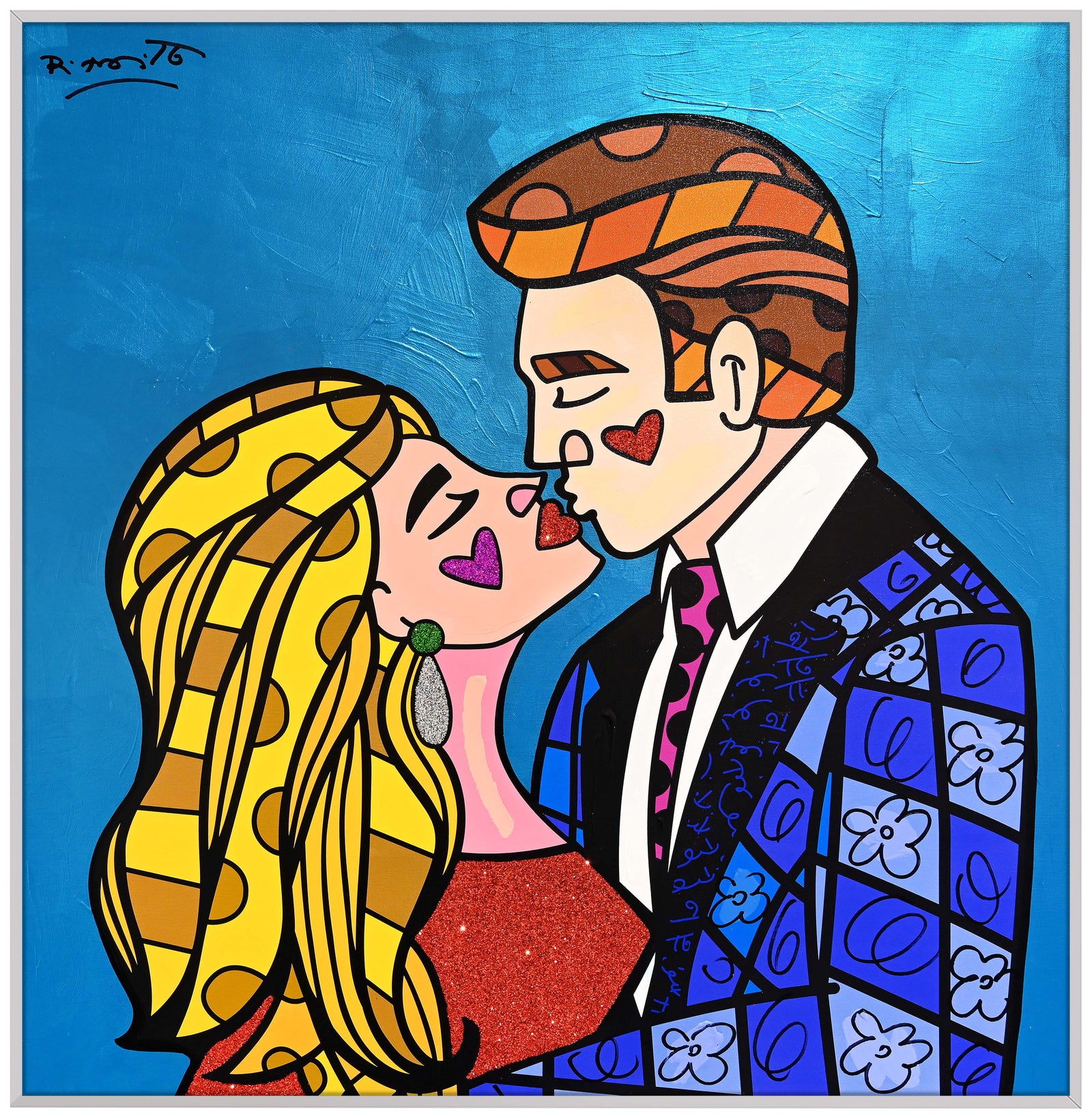 MOONSTRUCK -  Mixed Media Original