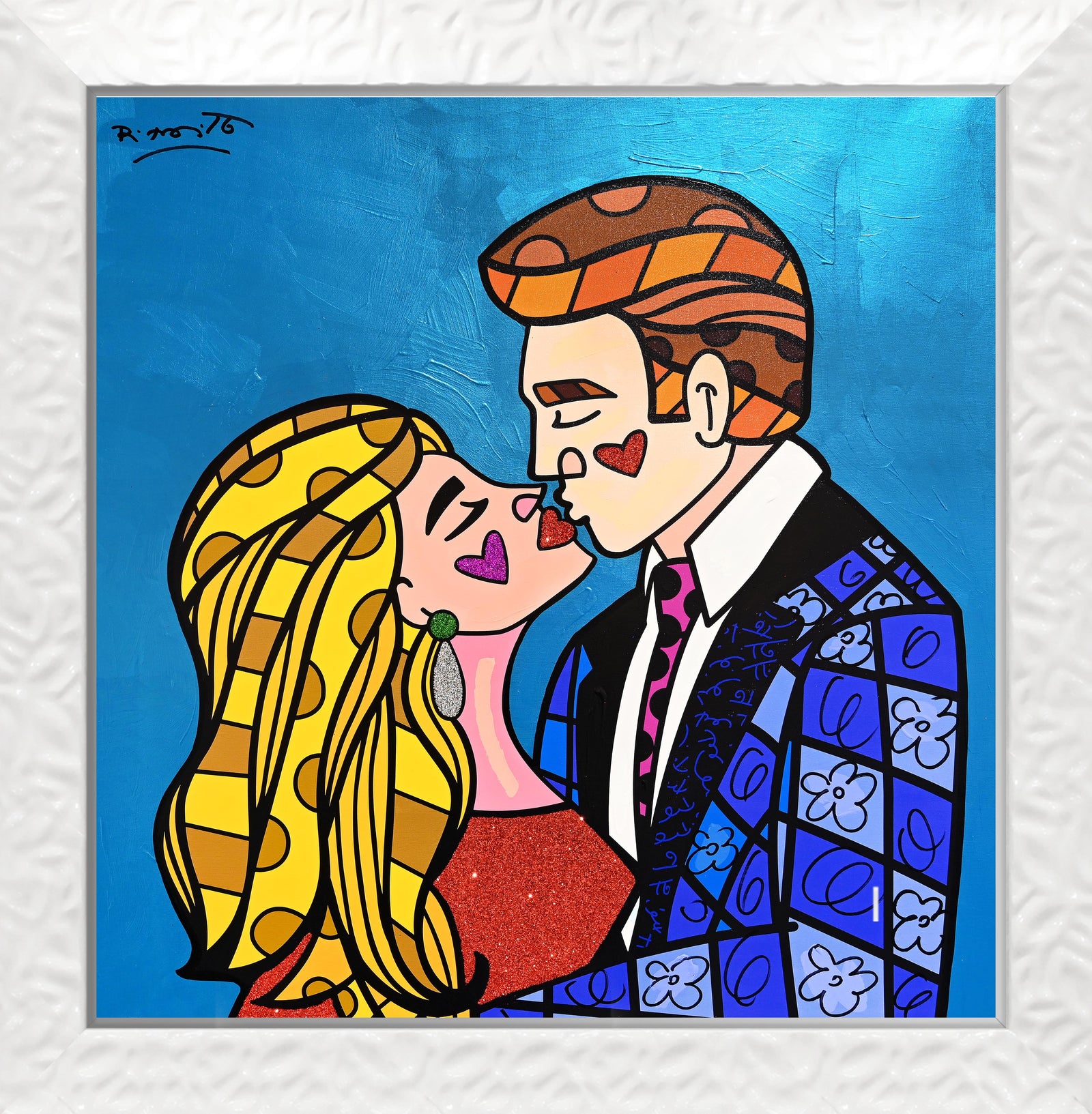 MOONSTRUCK -  Mixed Media Original