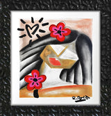 BRAZILIAN LIPS -  Mixed Media Original