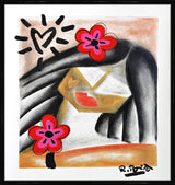 BRAZILIAN LIPS -  Mixed Media Original