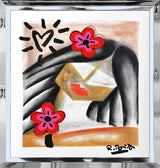 BRAZILIAN LIPS -  Mixed Media Original