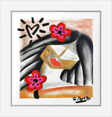 BRAZILIAN LIPS -  Mixed Media Original