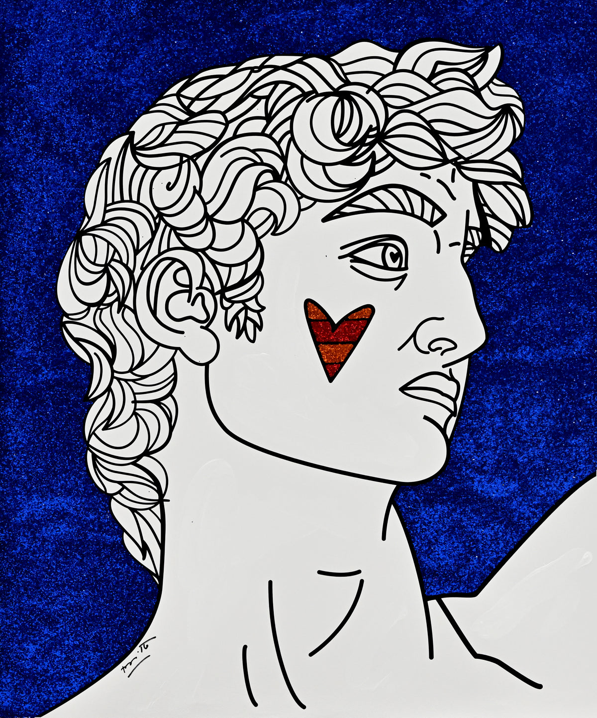 RENAISSANCE MAN -  Mixed Media Original