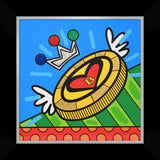 THE BRITTO COIN -  Mixed Media Original