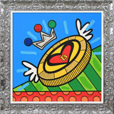 THE BRITTO COIN -  Mixed Media Original