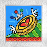 THE BRITTO COIN -  Mixed Media Original