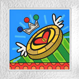 THE BRITTO COIN -  Mixed Media Original