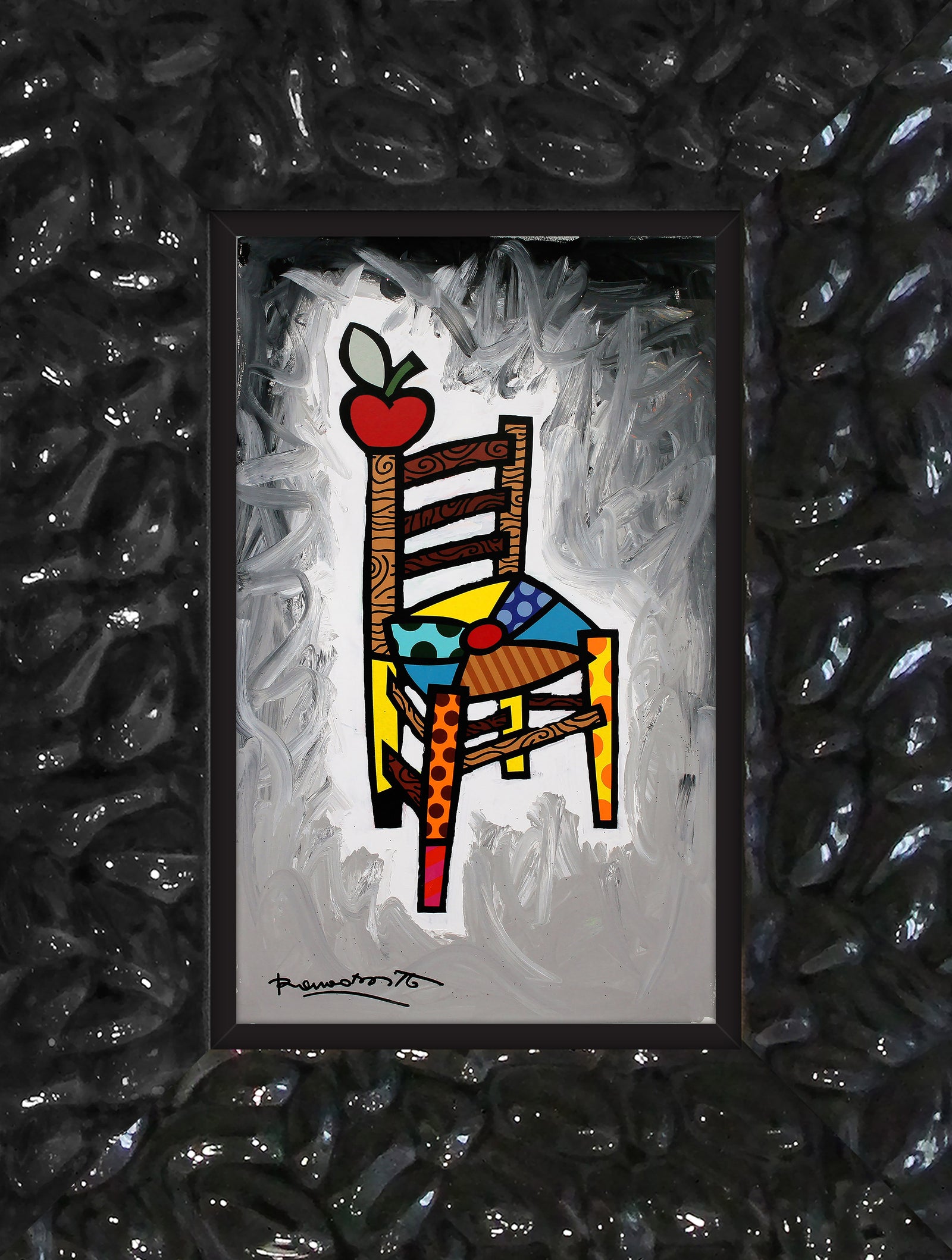 BRIGHT -  Mixed Media Original