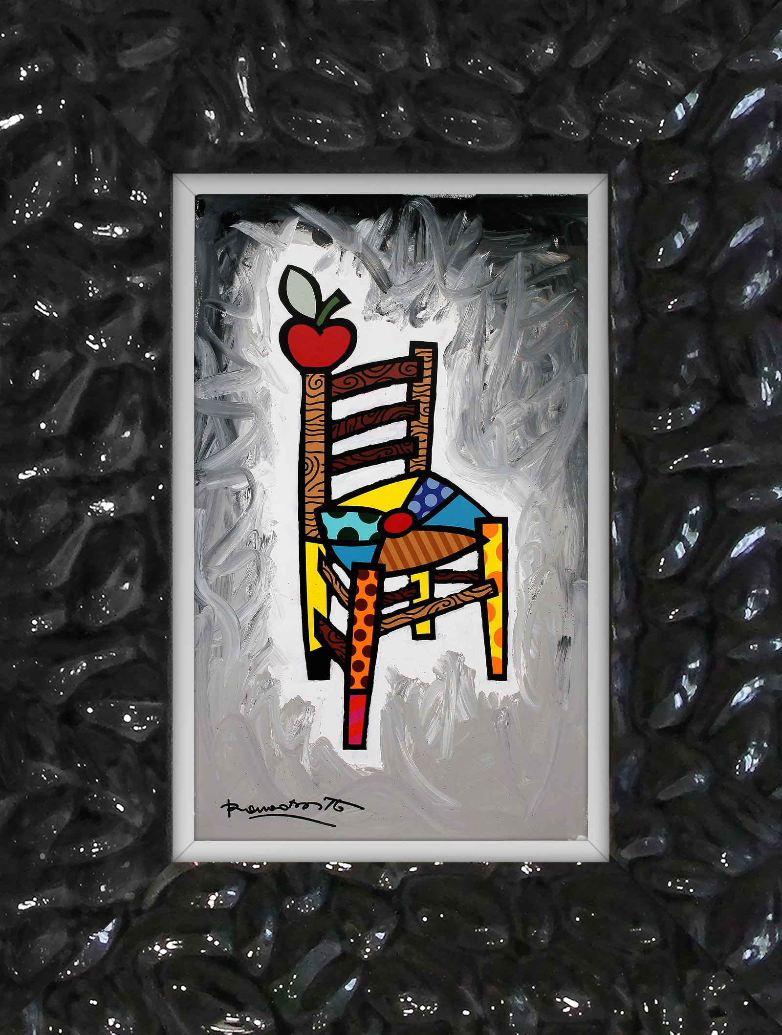 BRIGHT -  Mixed Media Original