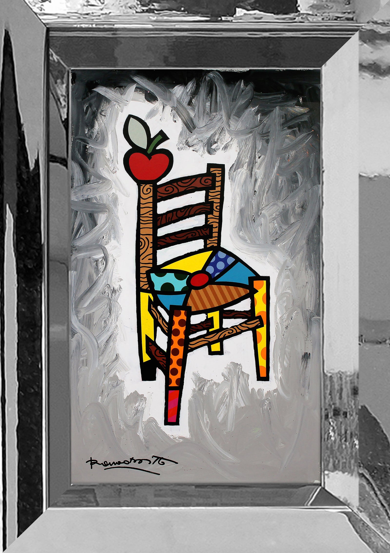 BRIGHT -  Mixed Media Original