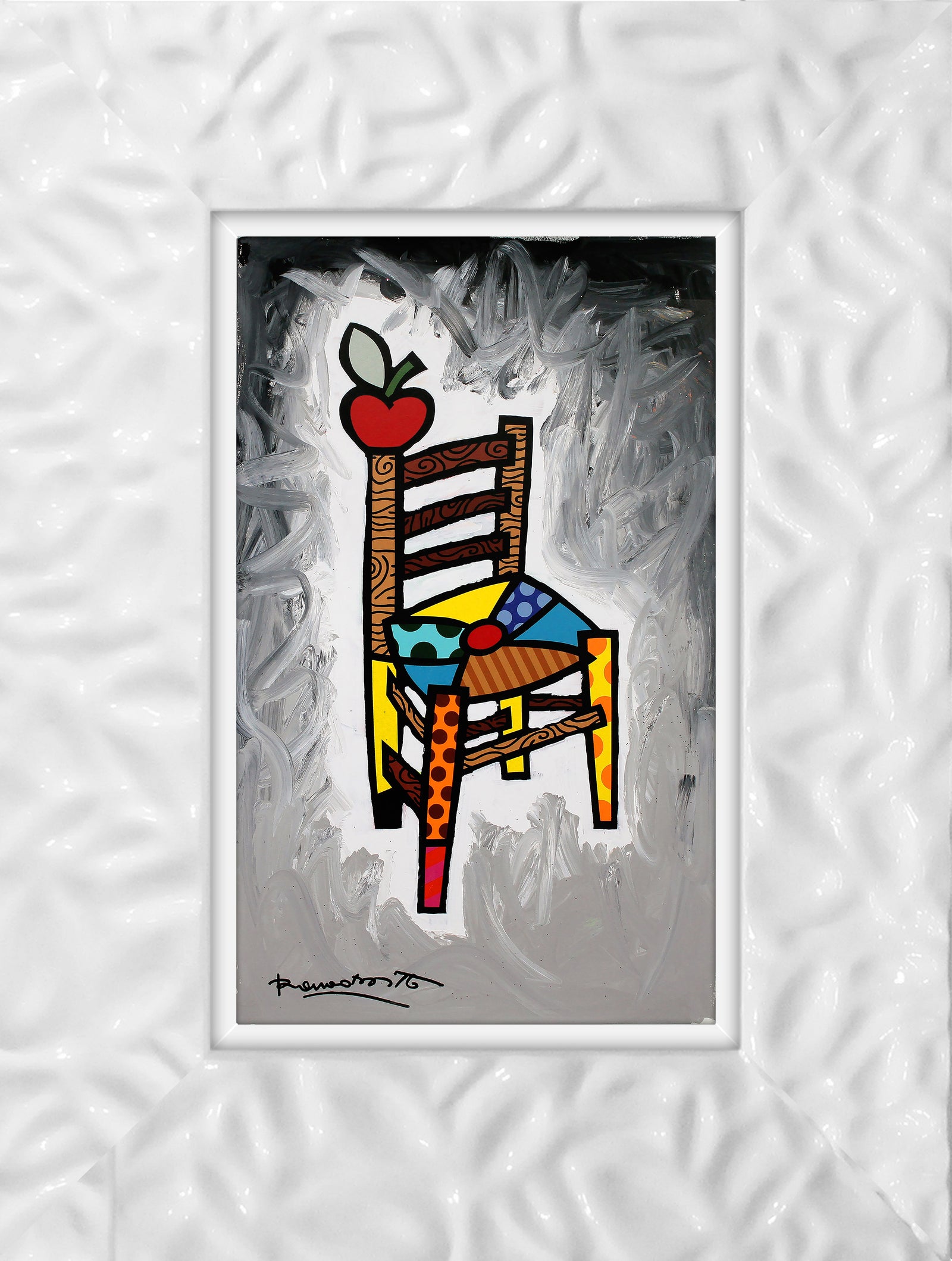 BRIGHT -  Mixed Media Original