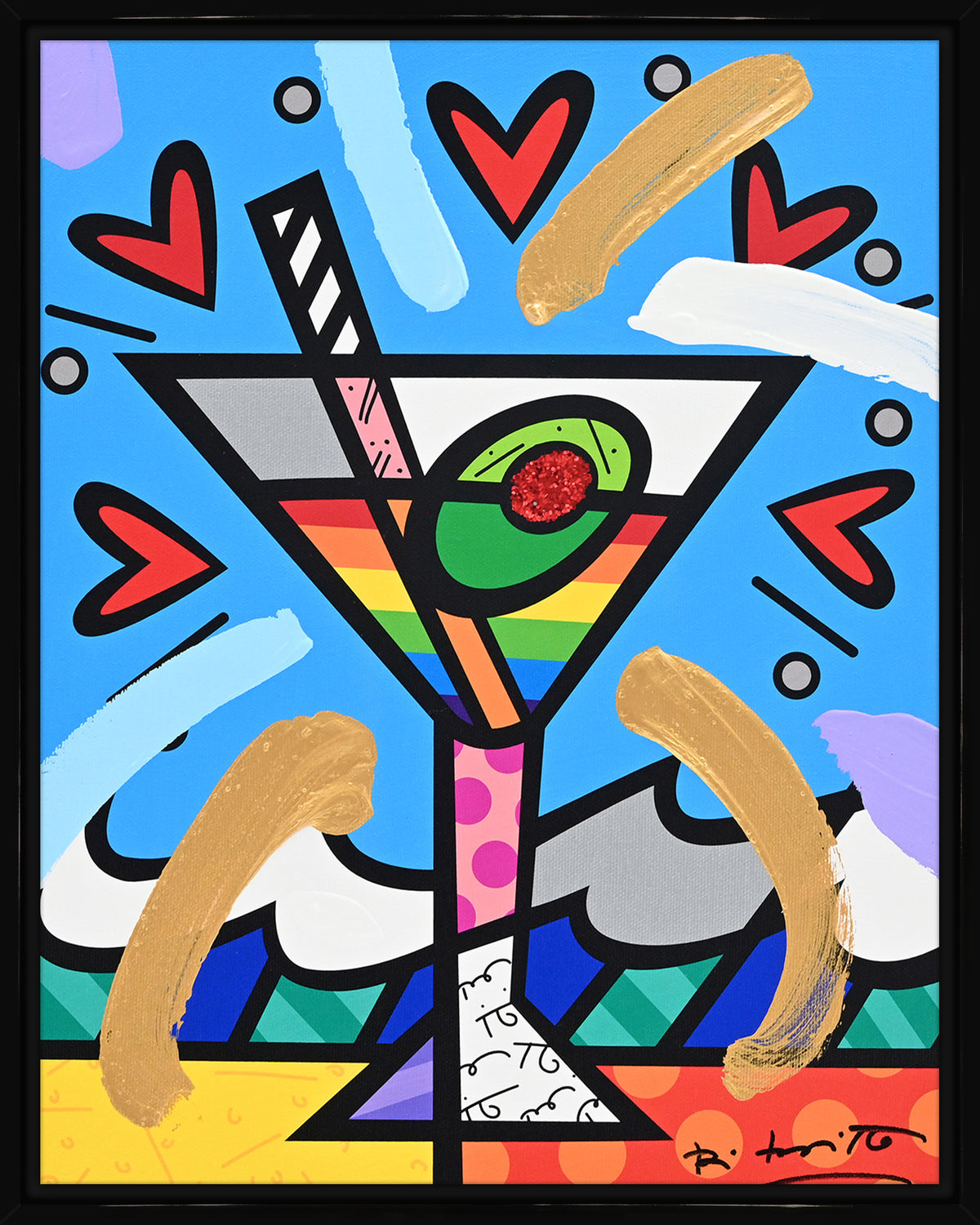 CELEBRATION -  Mixed Media Original