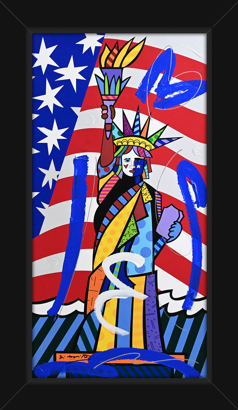 Liberty - Mixed Media Original