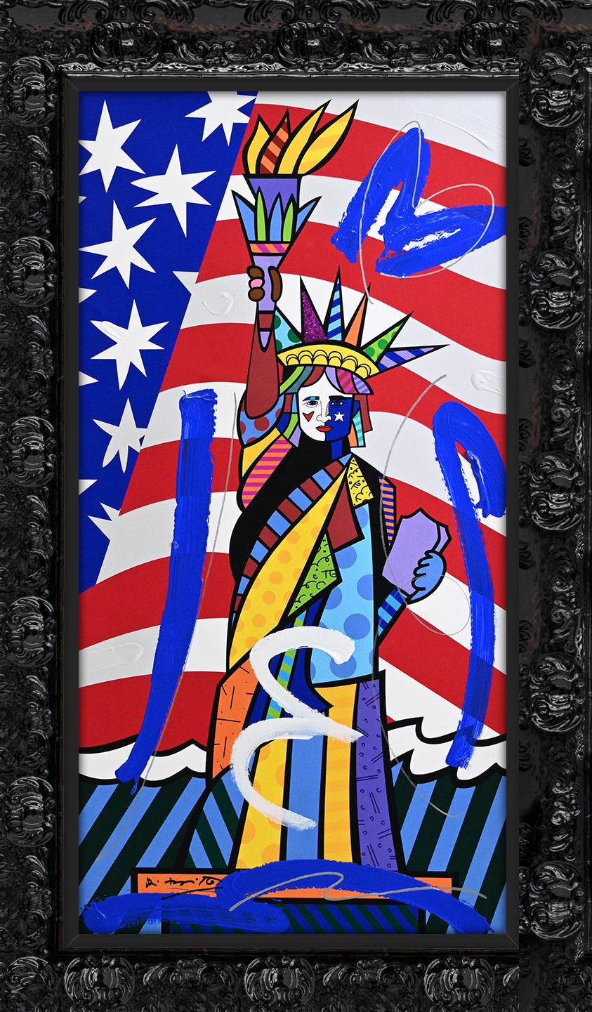 Liberty - Mixed Media Original