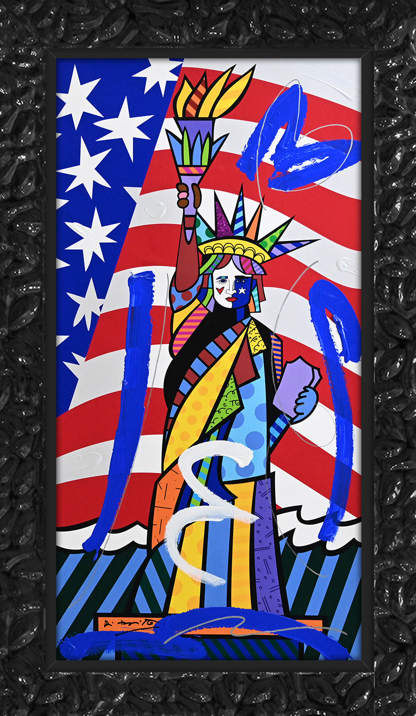 Liberty - Mixed Media Original