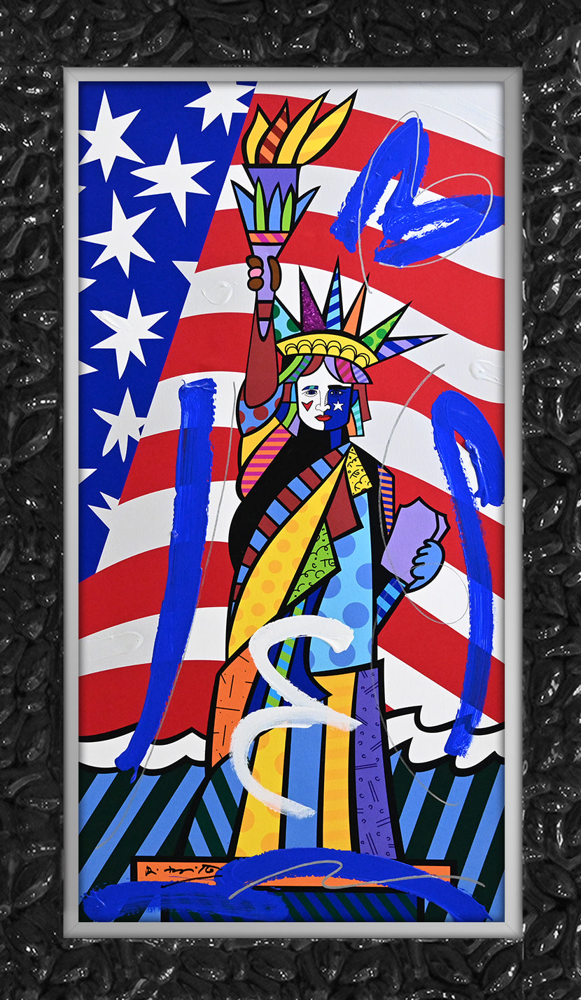 Liberty - Mixed Media Original