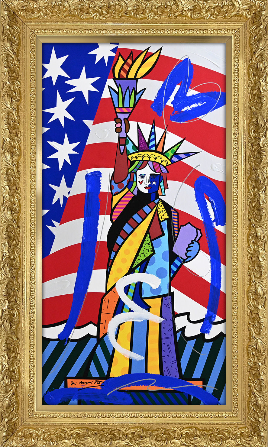 Liberty - Mixed Media Original