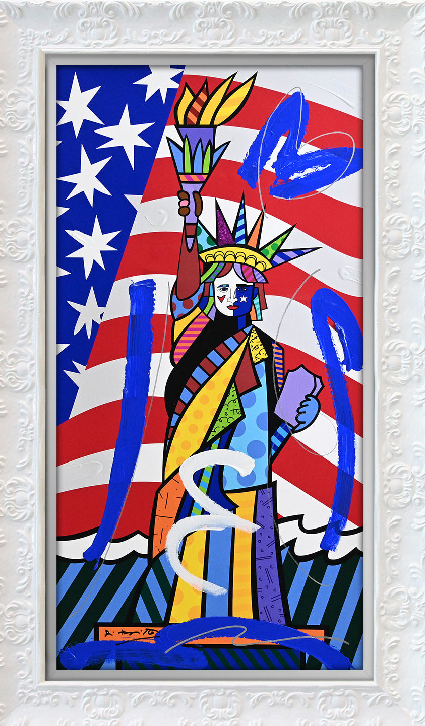 Liberty - Mixed Media Original
