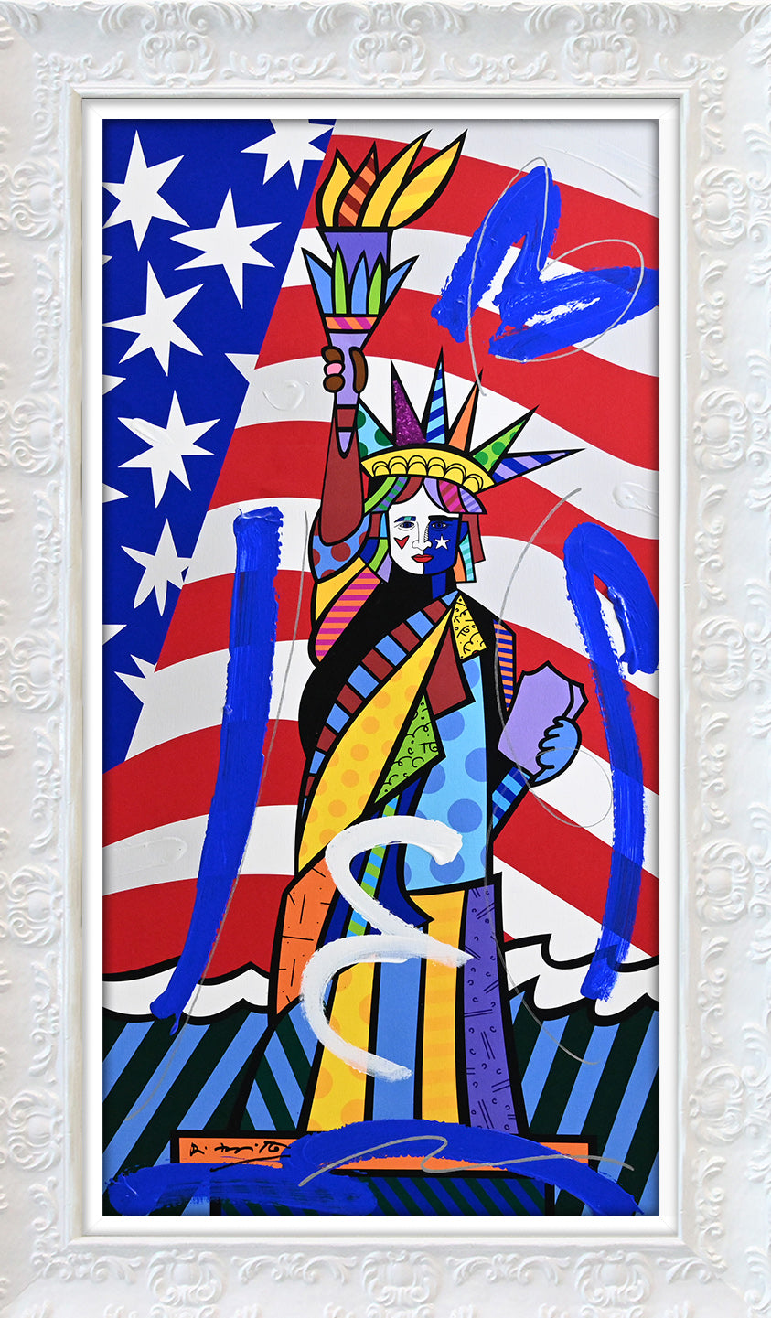 Liberty - Mixed Media Original