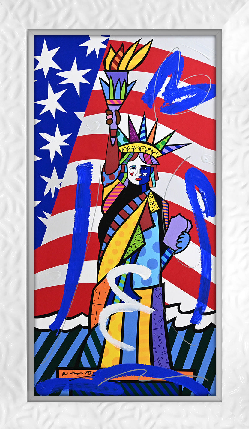 Liberty - Mixed Media Original