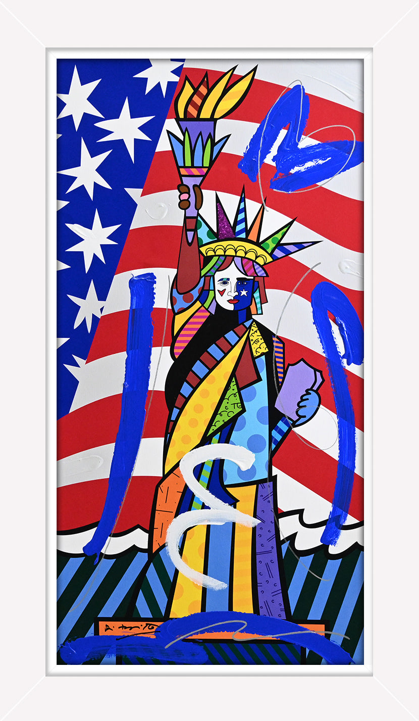 Liberty - Mixed Media Original