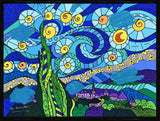 STARRY NIGHT - Mixed Media Original