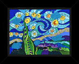 STARRY NIGHT - Mixed Media Original