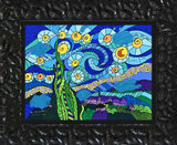 STARRY NIGHT - Mixed Media Original