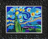 STARRY NIGHT - Mixed Media Original