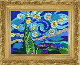 STARRY NIGHT - Mixed Media Original