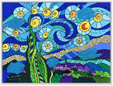 STARRY NIGHT - Mixed Media Original