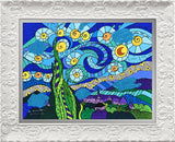 STARRY NIGHT - Mixed Media Original